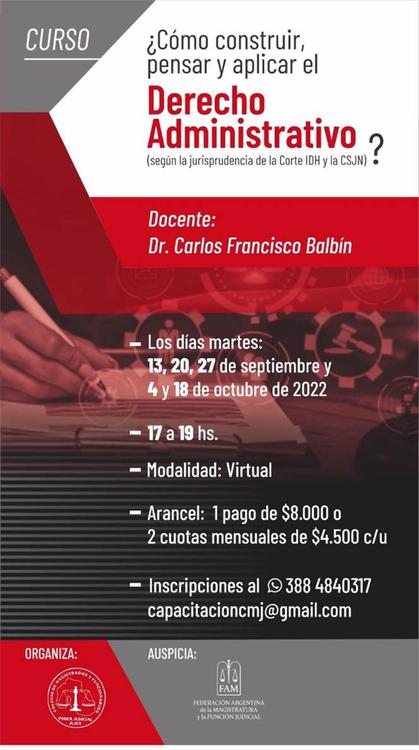 curso derecho administrativo