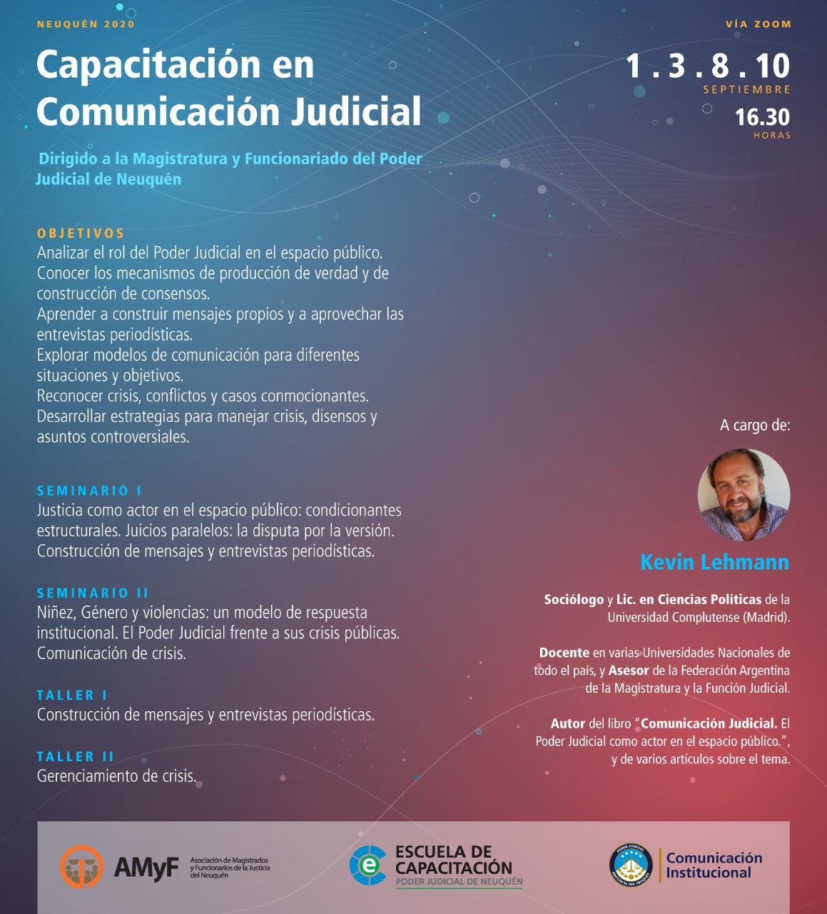 flyer capacitacion judicial