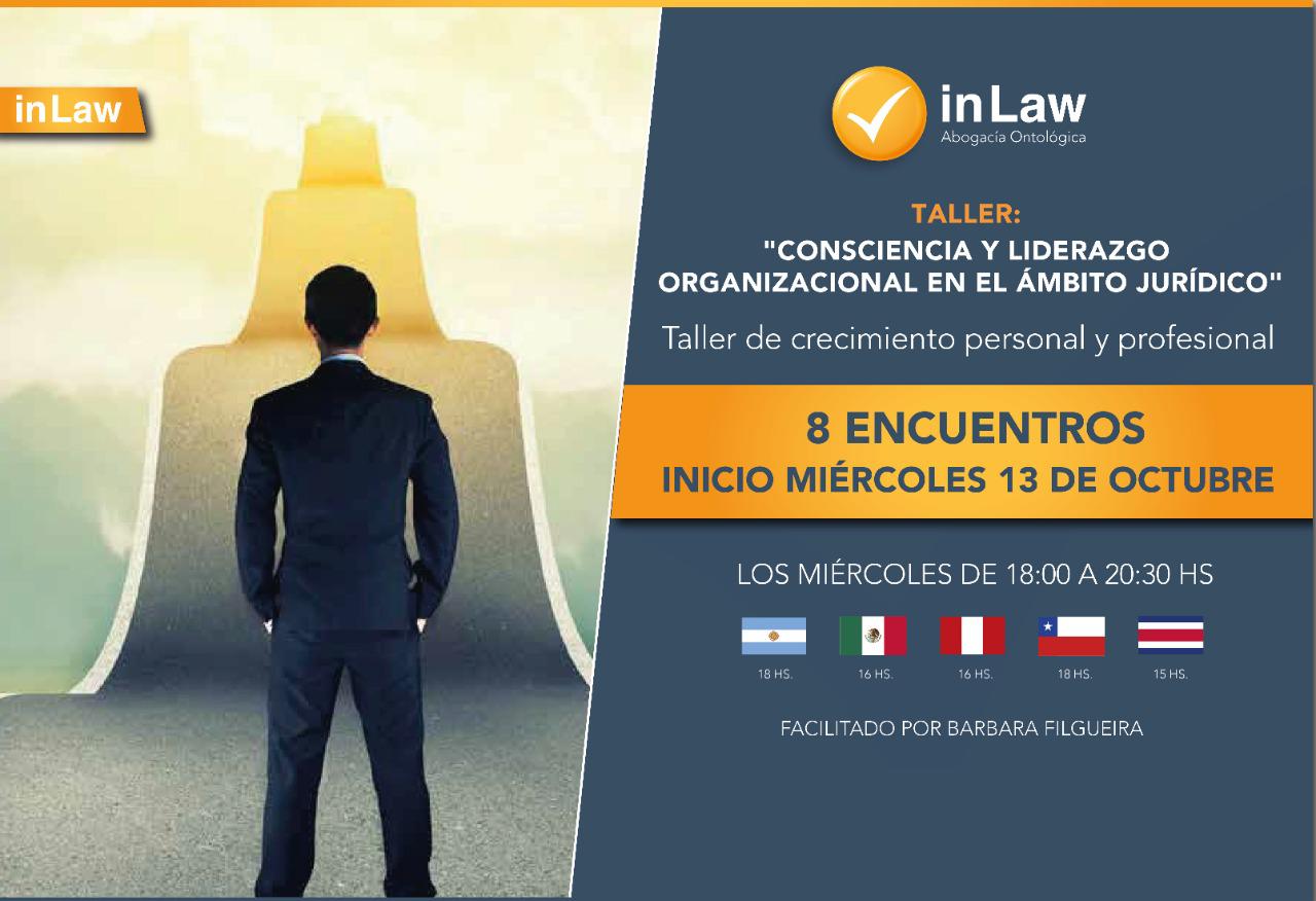 Flyer Taller de consciencia y liderazgo