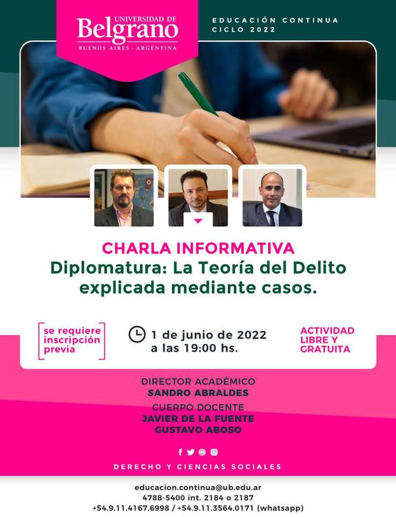 diplomatura teoria delito universidad belgrano