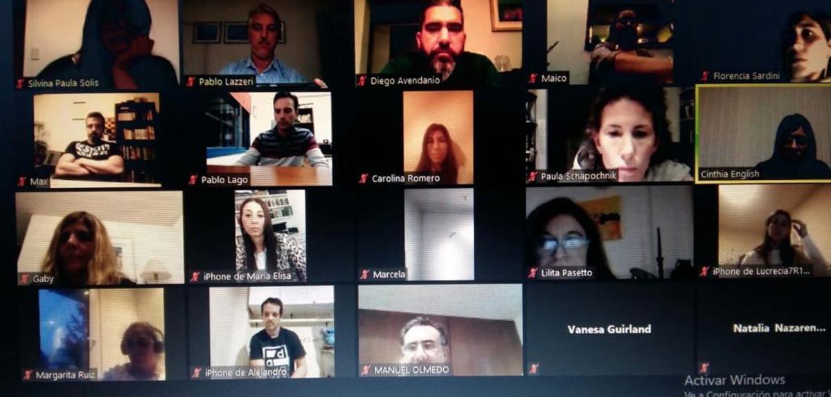 comision secretarios reunion virtual