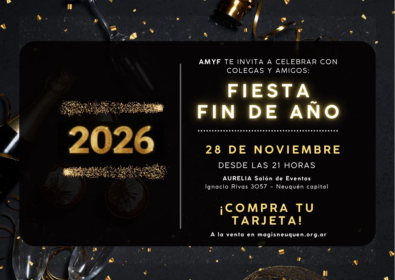 Tarjeta AMyF 2026
