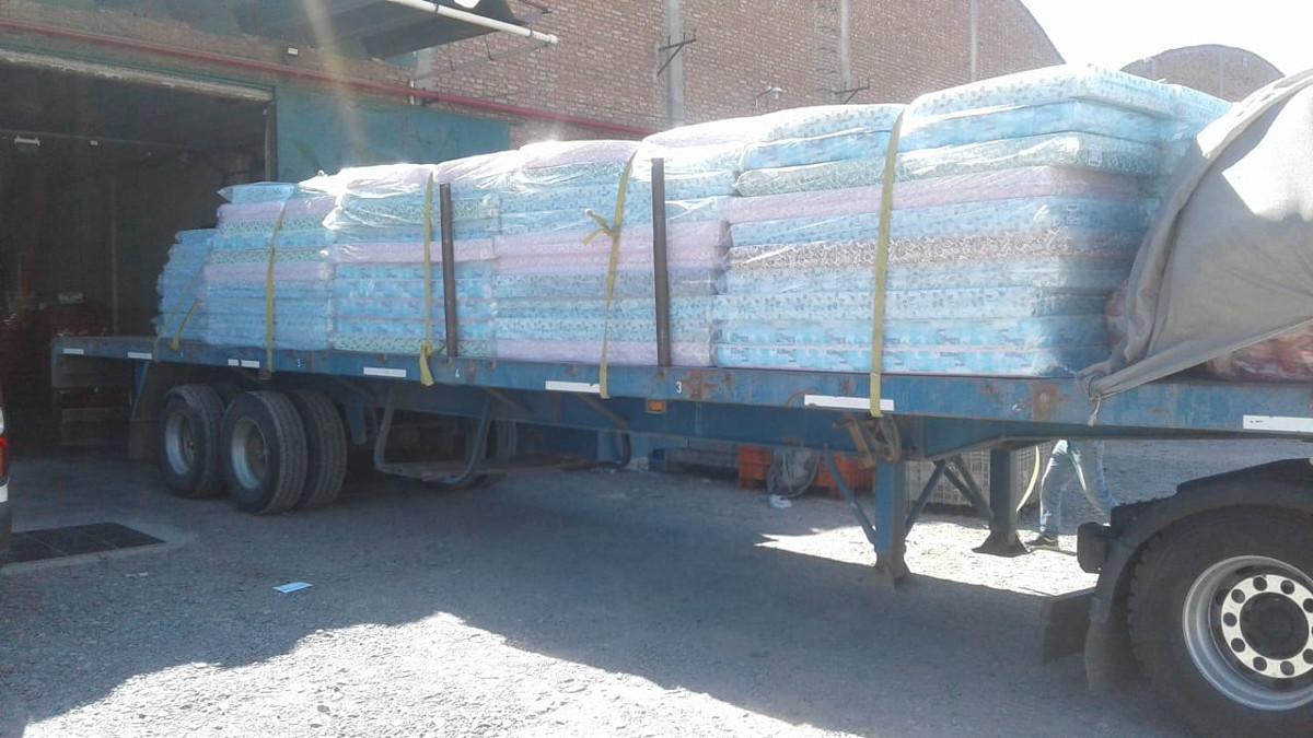 donacion colchones zapala coronavirus