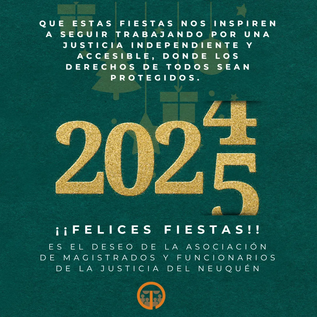 Tarjeta Felices Fiestas AMyF 2025