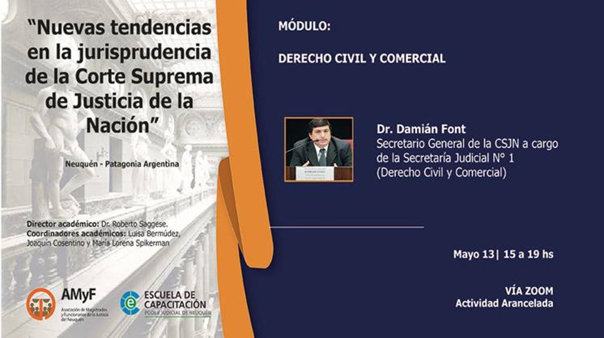 curso nuevas tendencias derecho civil