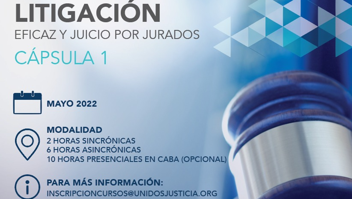 curso litigacion unidos justicia